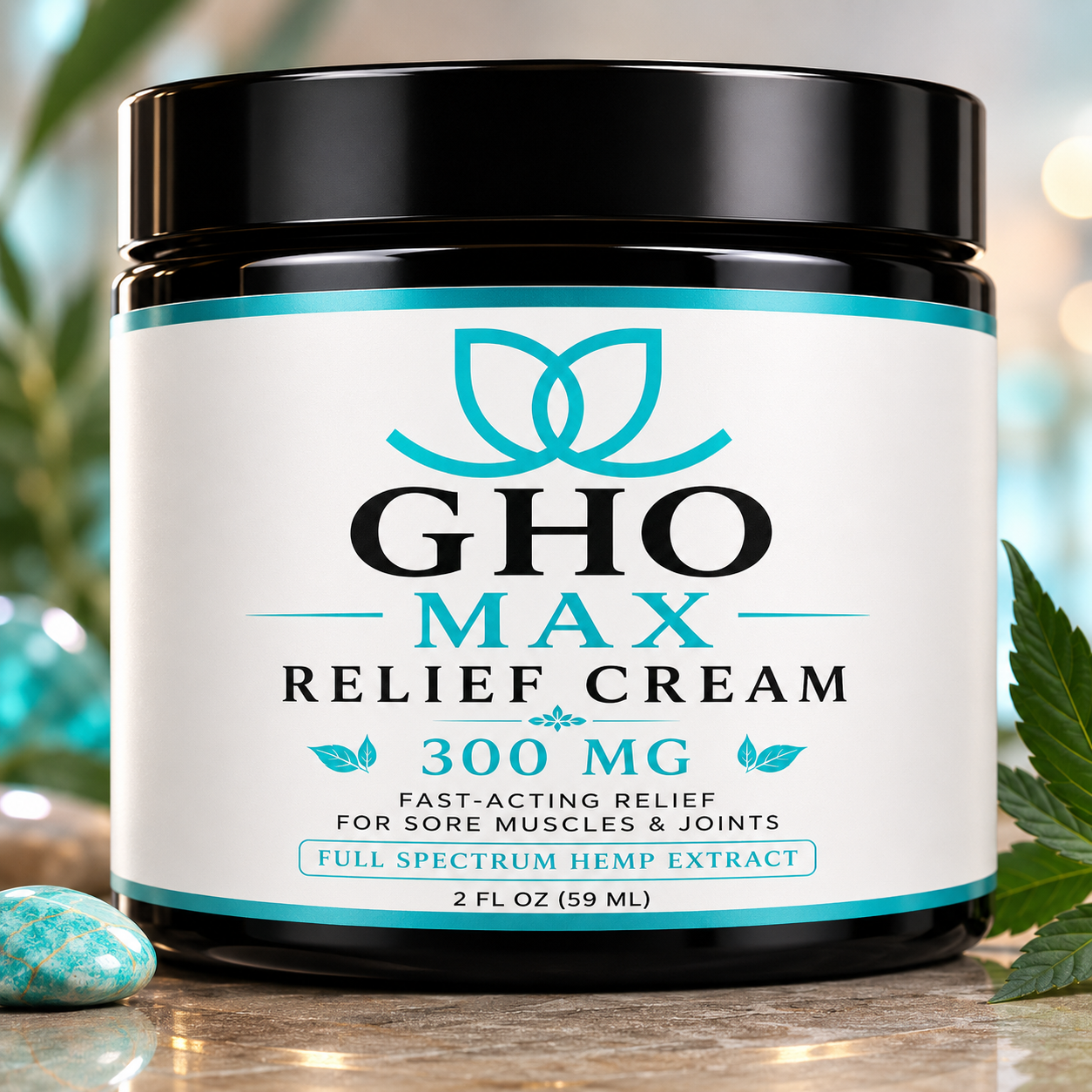 GHO Max Relief Cream — 300mg Full Spectrum